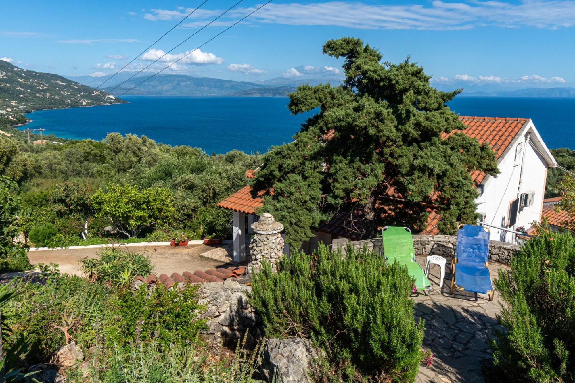 Aphrodite'S Maisonette On Corfu Island Барбати Экстерьер фото